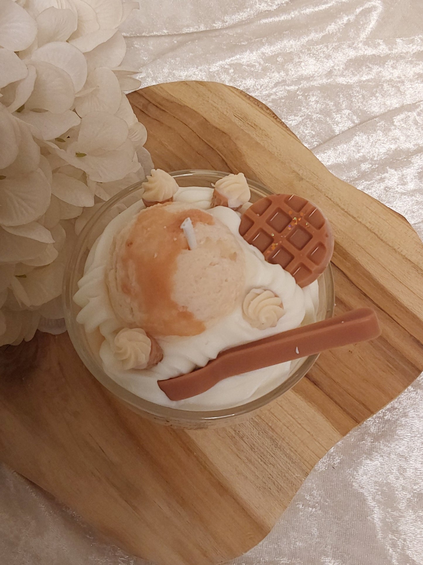 Vanille-Eiscreme Duftkerze