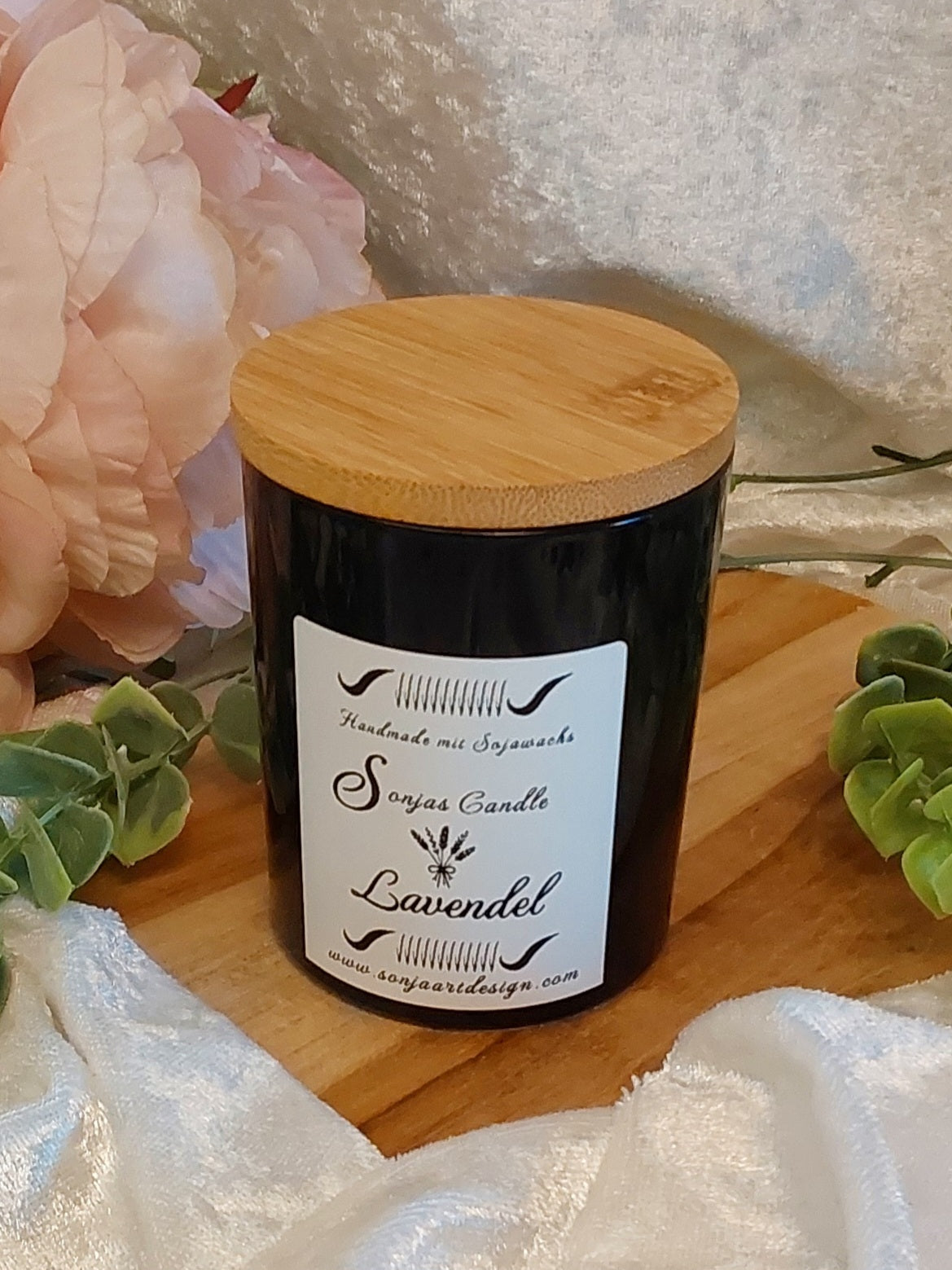 Lavendel Duftkerze