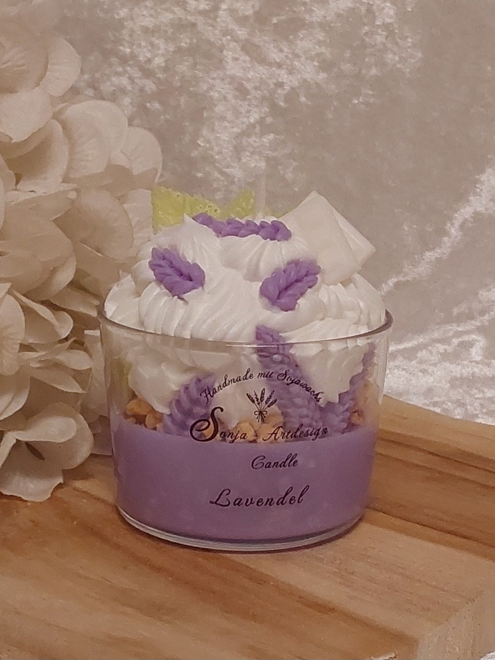 Lavendel Duftkerze