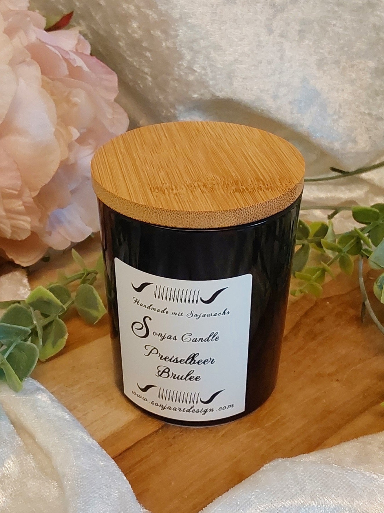 Preiselbeer Brulee Duftkerze
