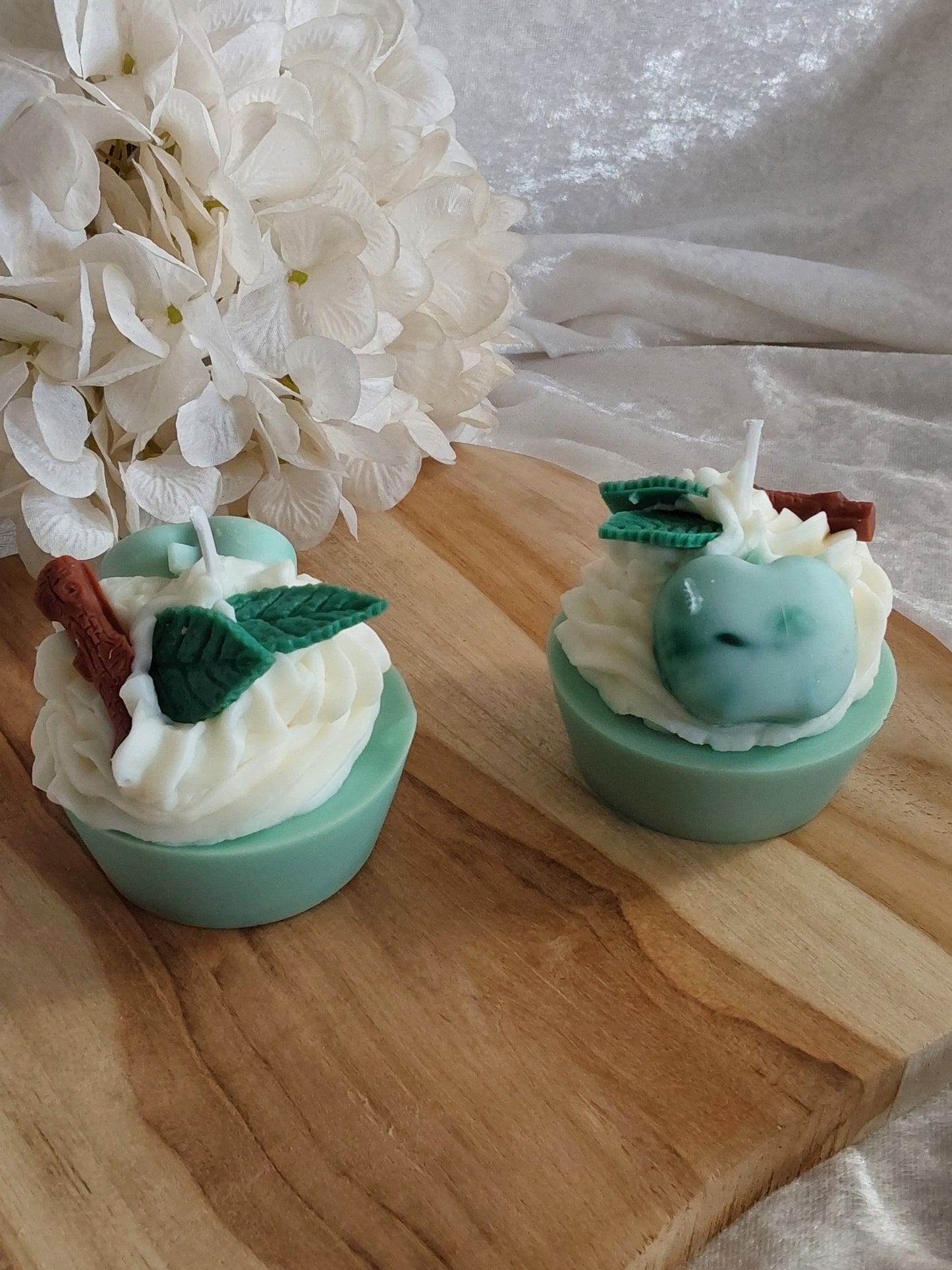 Apfel CupCake in Geschenkbox