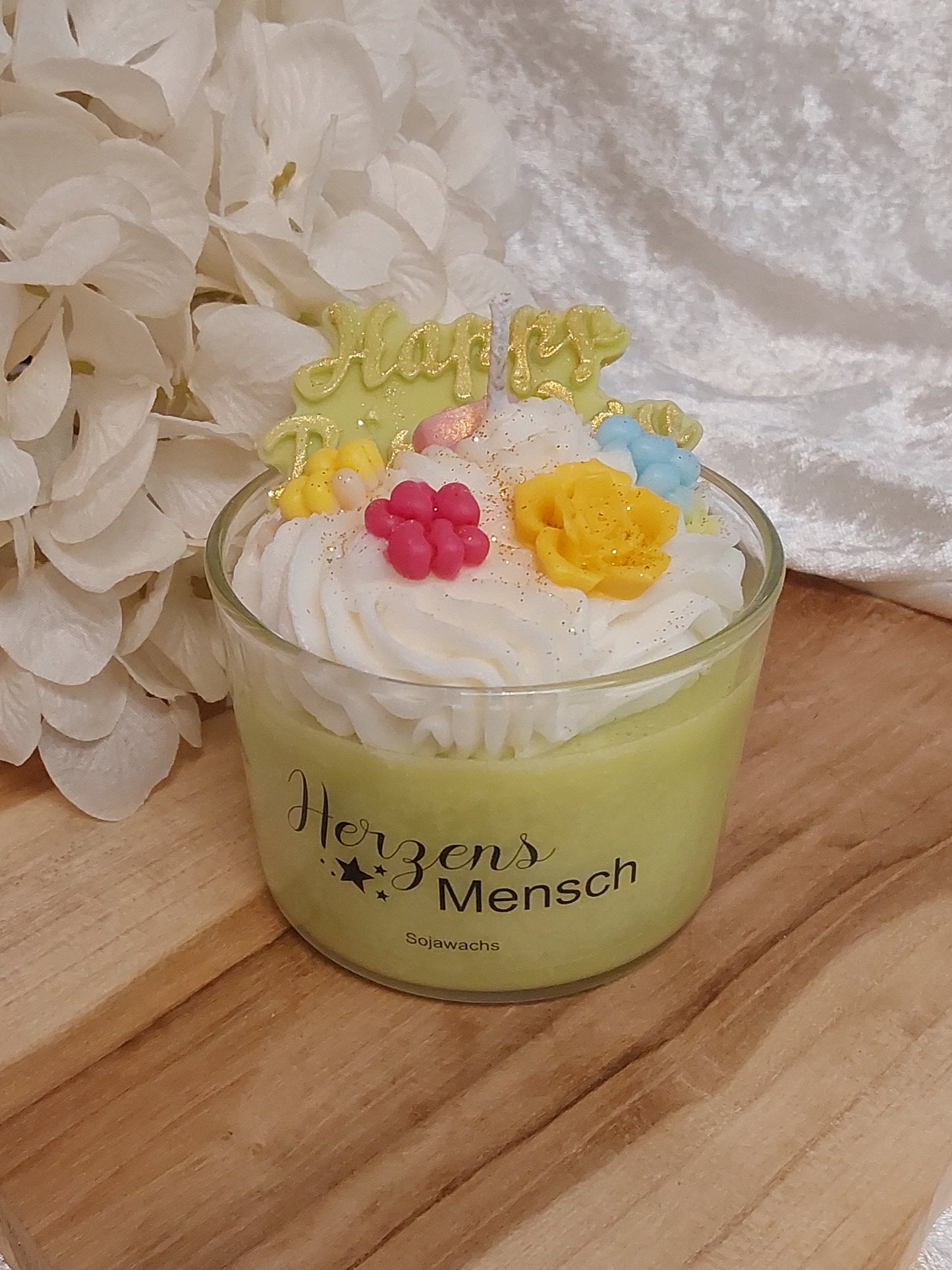 Happy Birthday in 4 Varianten
