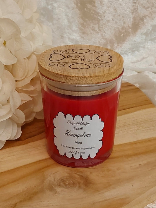 Duftkerze im Glas Hexengebräu 140g