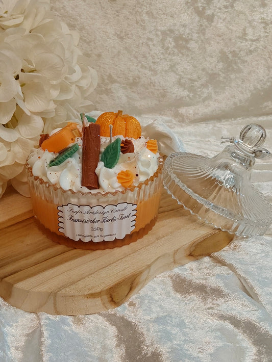 Dessertkerze Französischer Kürbis Toast 260g