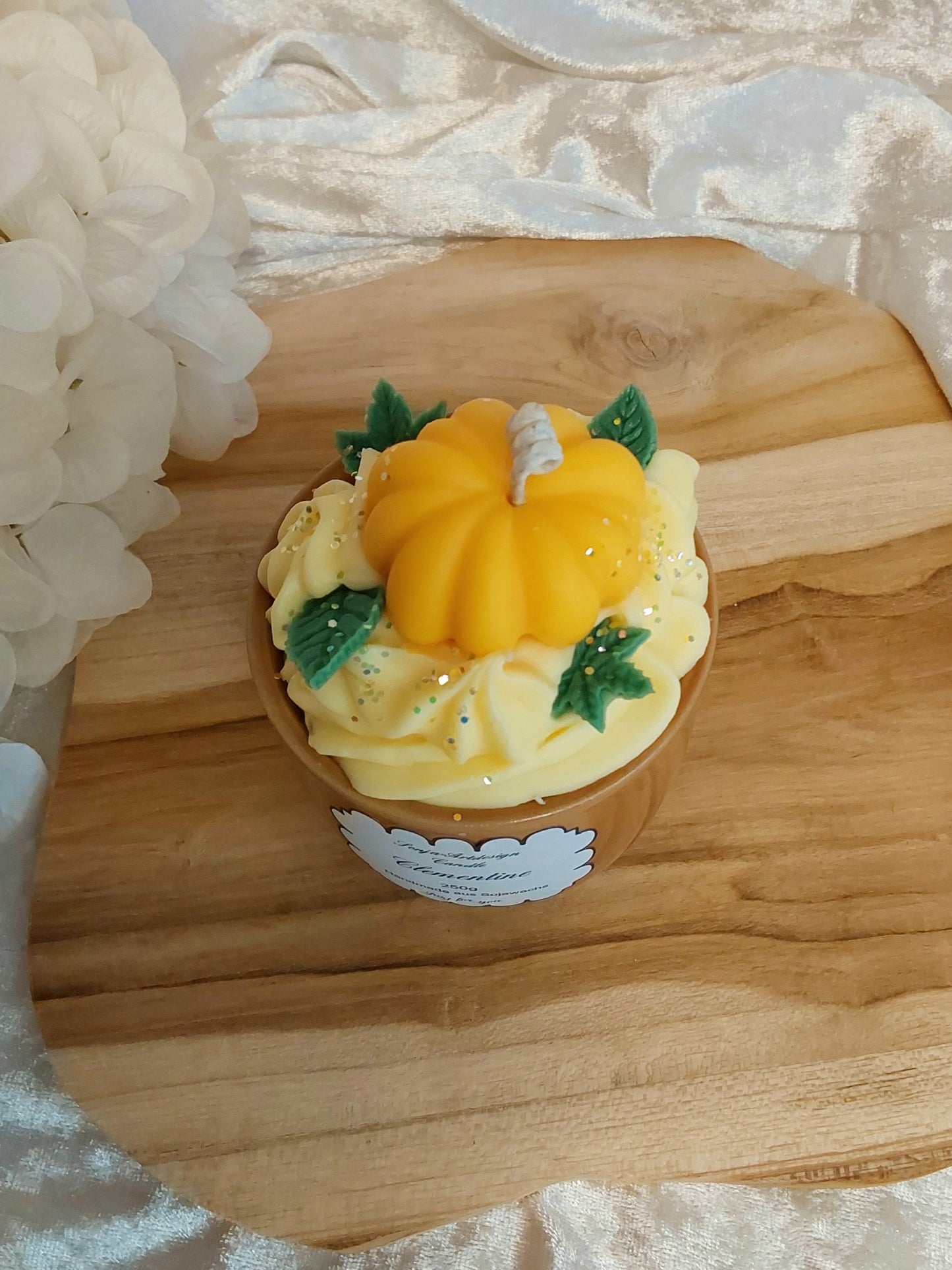 Dessertkerze Clementinen 250g