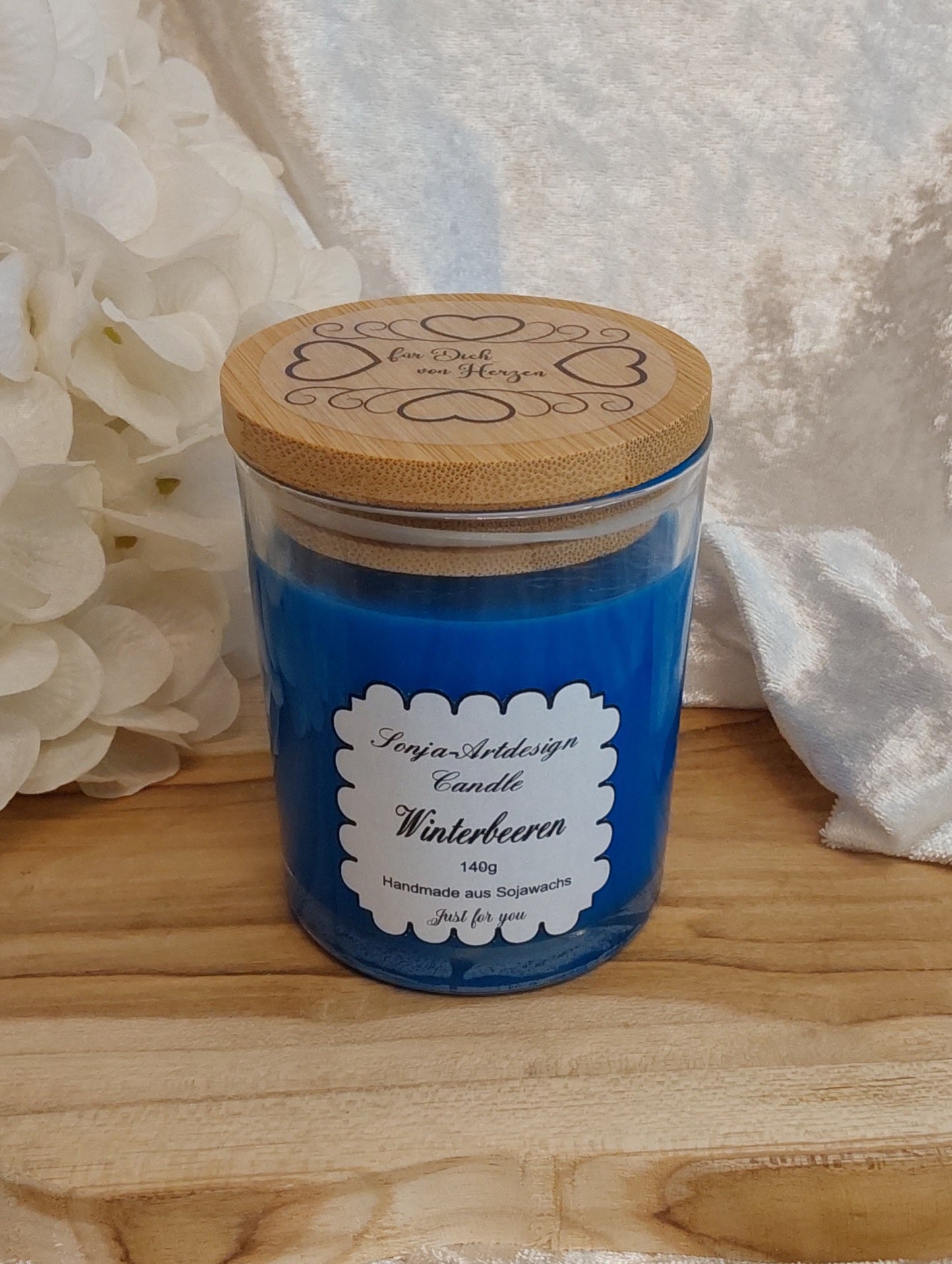 Duftkerze im Glas Winterbeeren