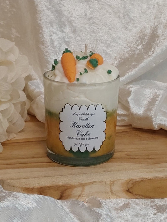 Dessertkerze Karotten Cake
