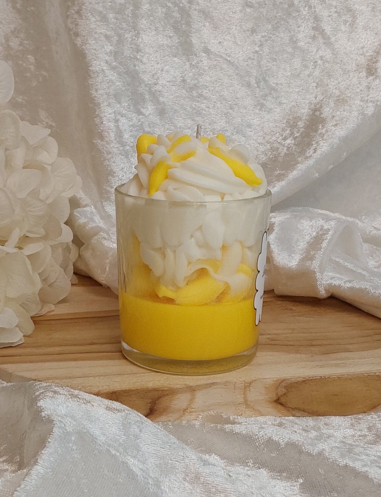 Dessertkerze Bananennussbrot