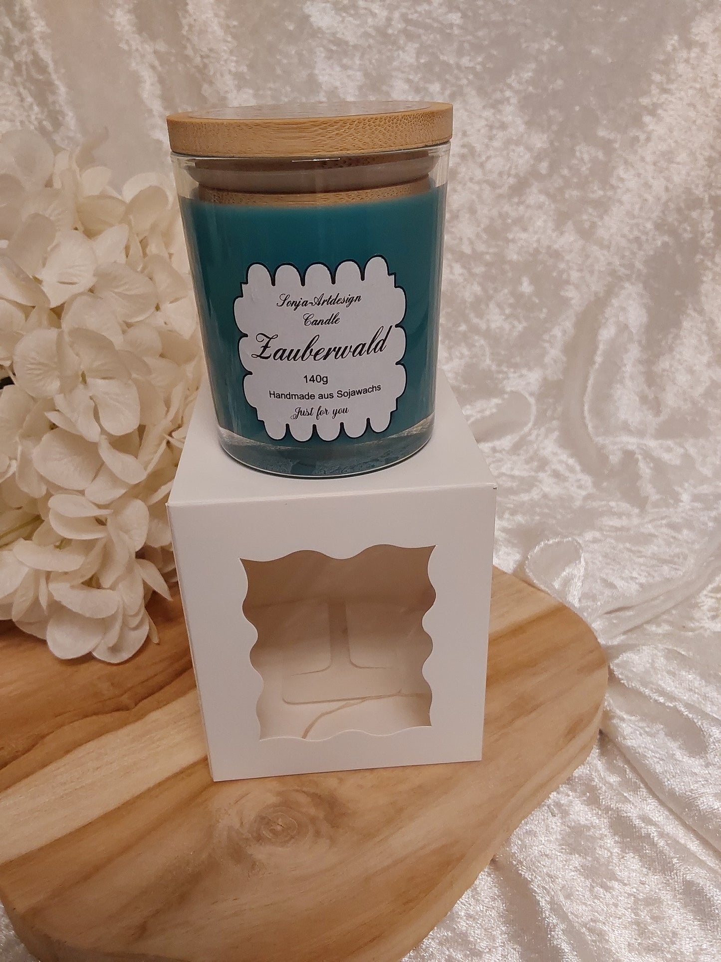 Duftkerze im Glas Zauberwald