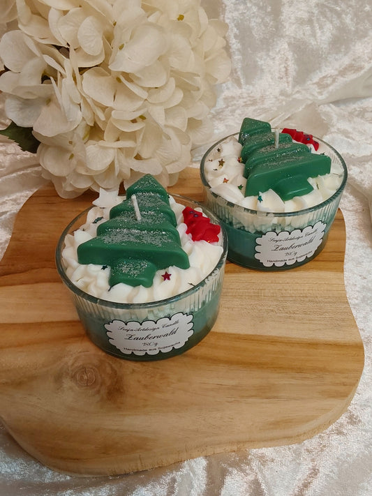 Dessertkerze Zauberwald 180g