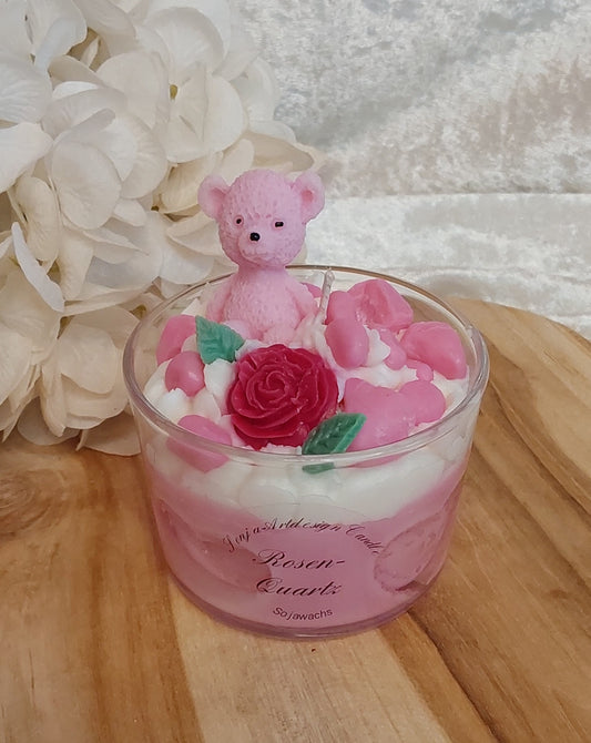 Duftkerze Rosen Quarz