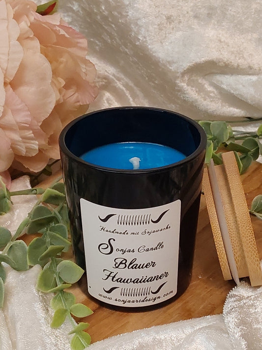 Blauer Hawaiianer Duftkerze