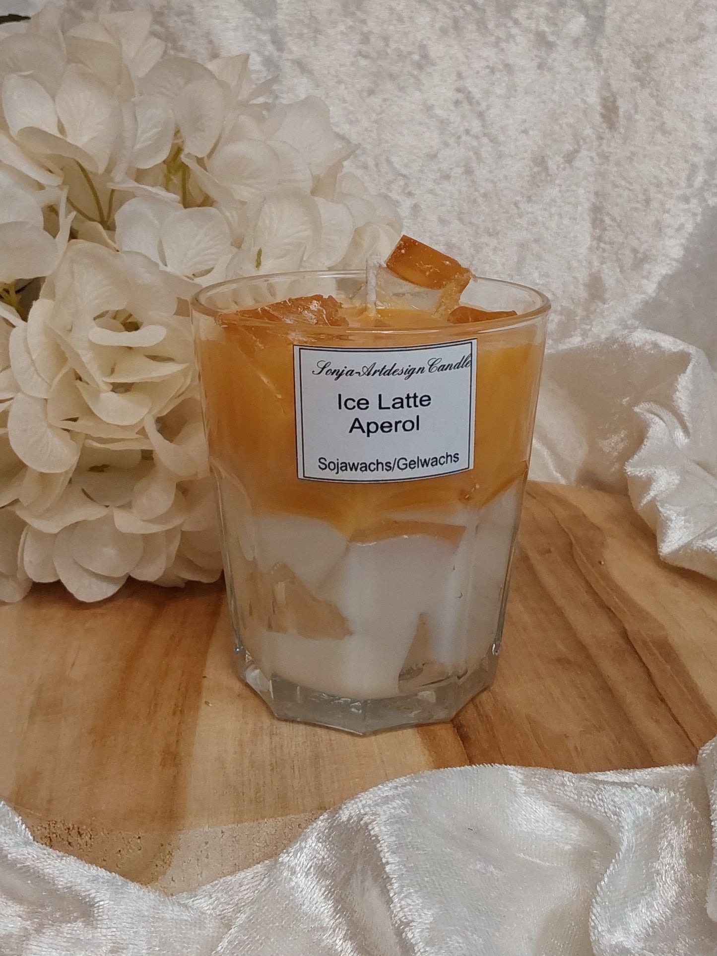 Ice Latte Aperol
