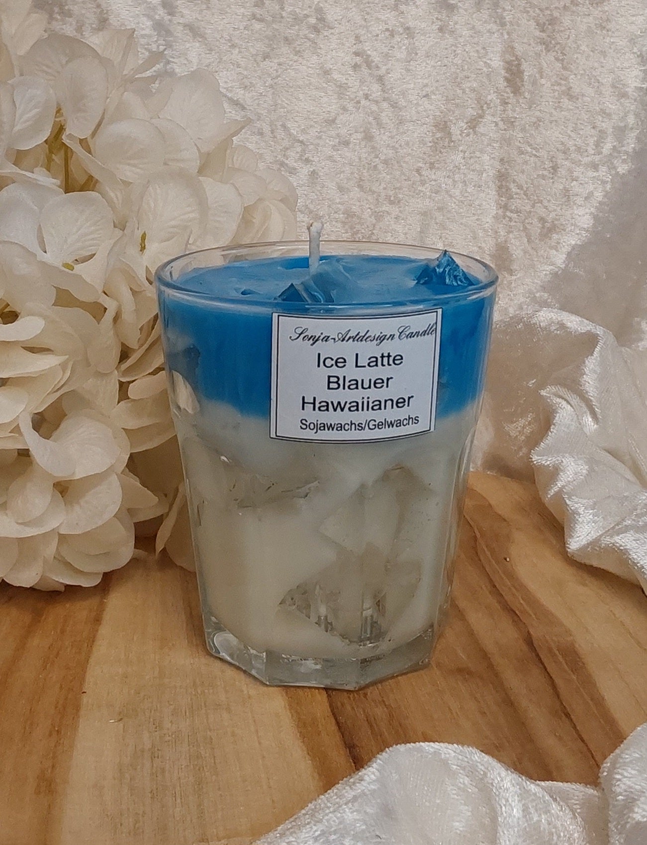 Ice Latte Blauer Hawaiianer