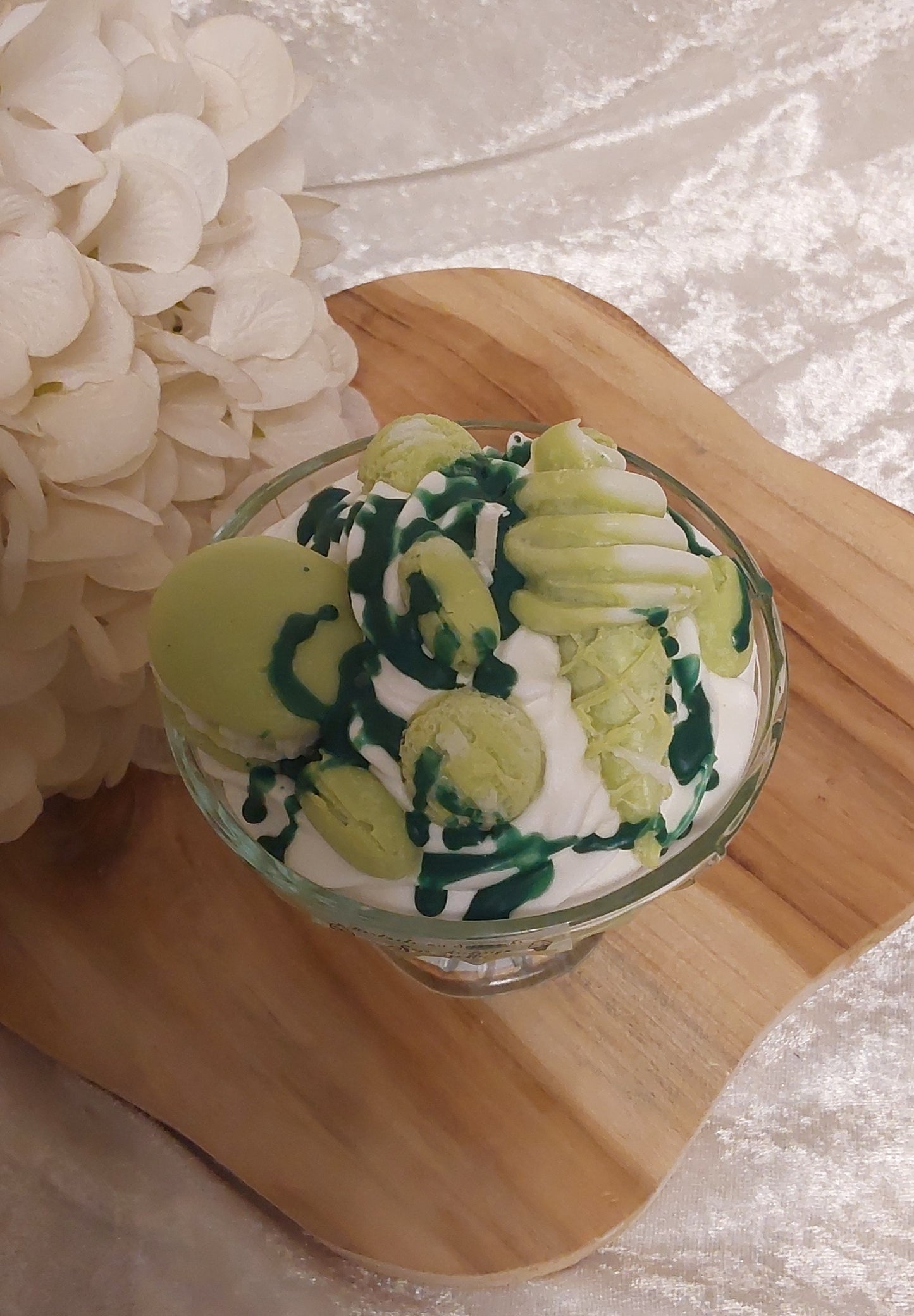 Pistazien-Eiscreme Duftkerze
