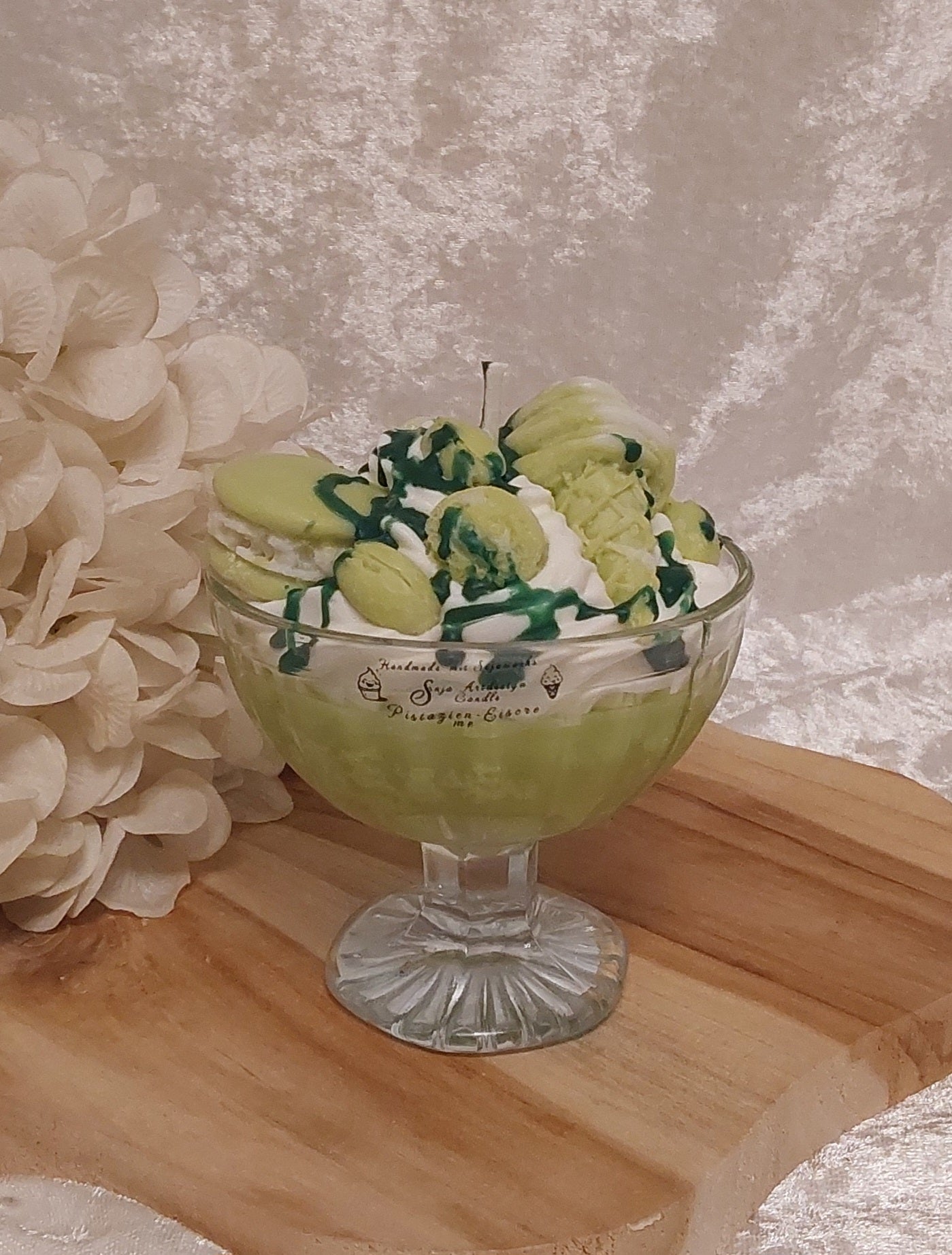 Pistazien-Eiscreme Duftkerze