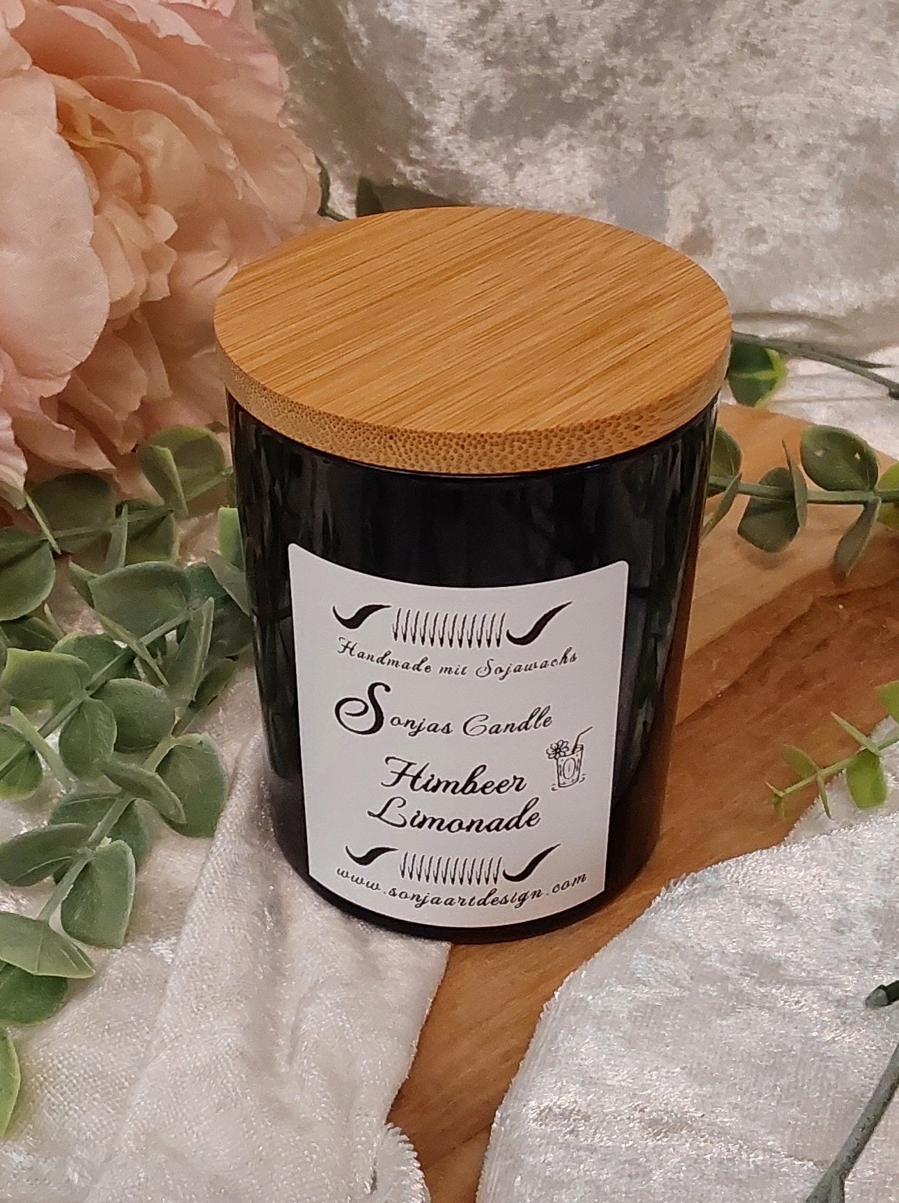 Himbeer Limonade Duftkerze
