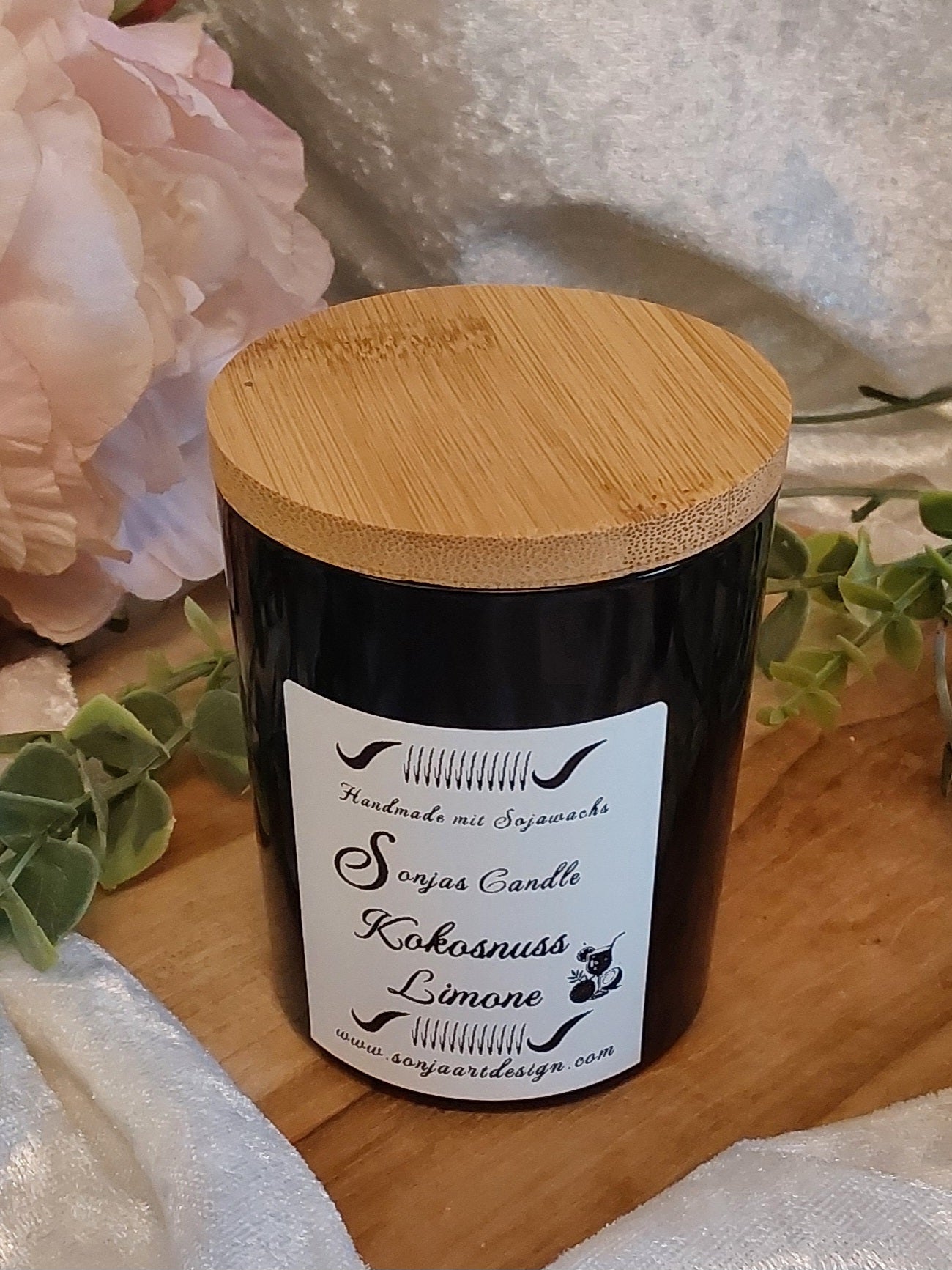 Kokosnuss Limone Duftkerze