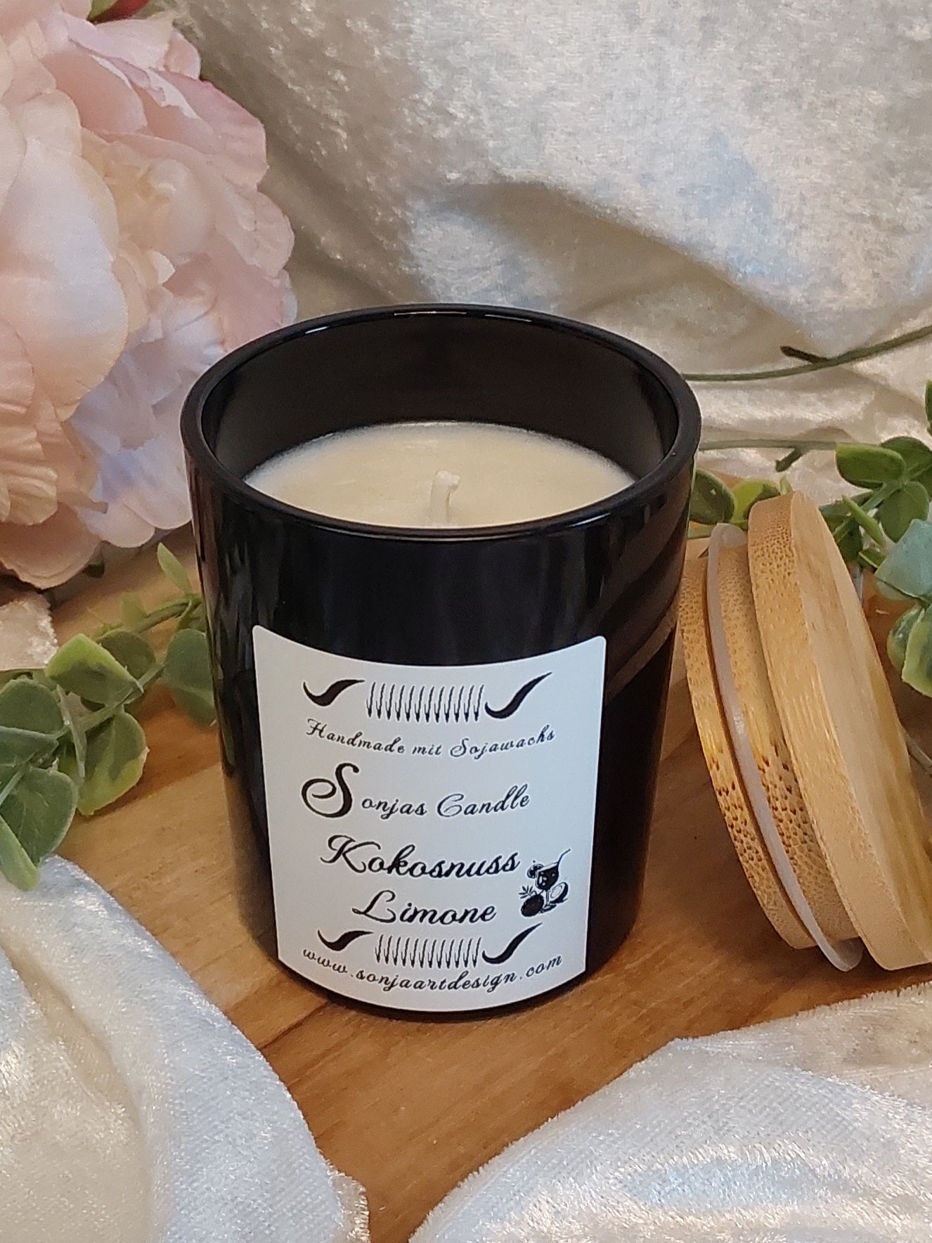 Kokosnuss Limone Duftkerze