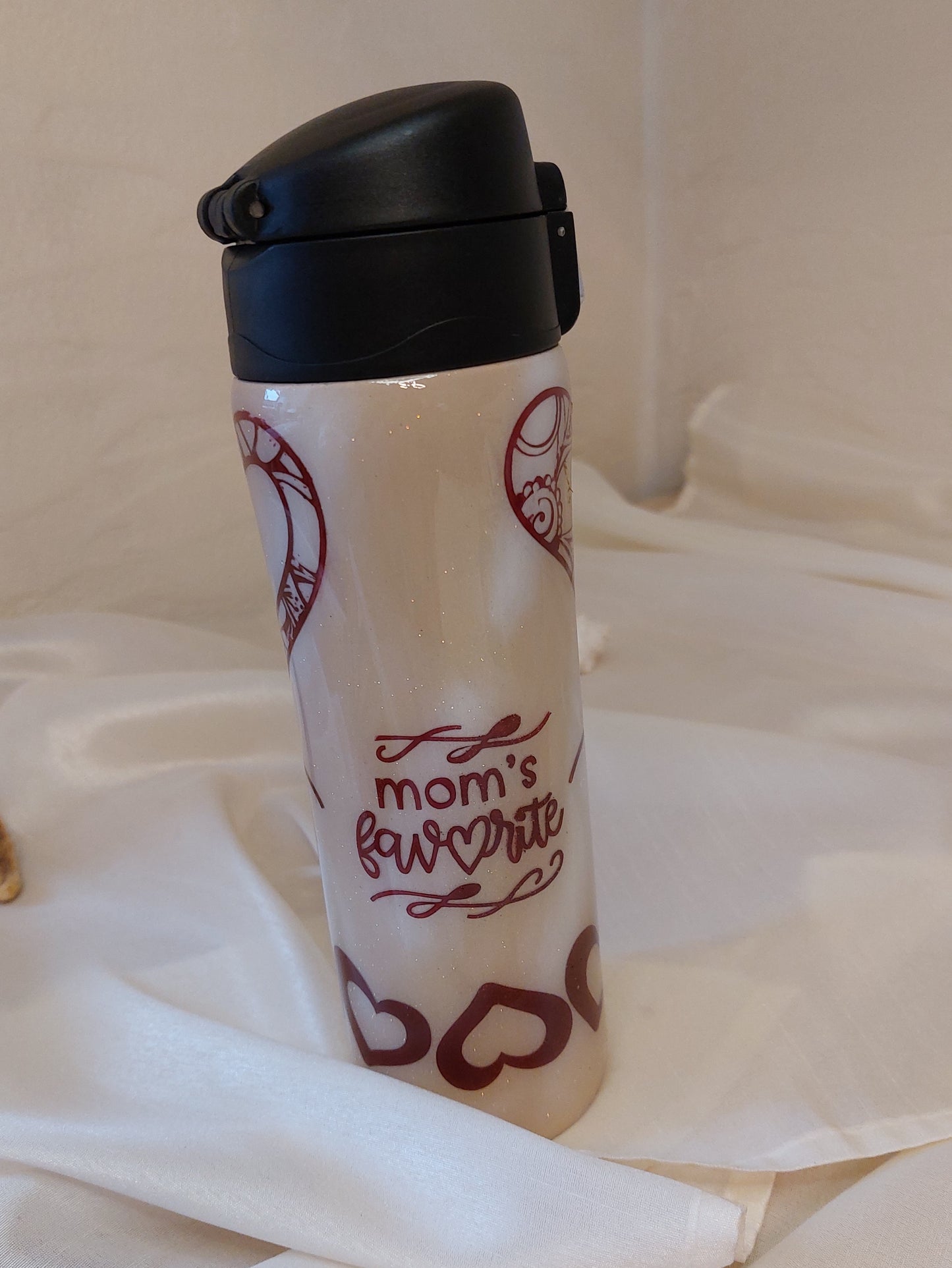 Tumbler Herz Spruch Klappdeckel