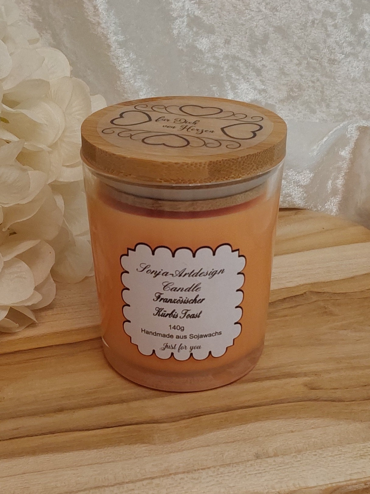 Duftkerze Französischer Kürbis Toast 140g
