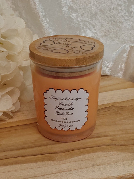 Duftkerze Französischer Kürbis Toast 140g