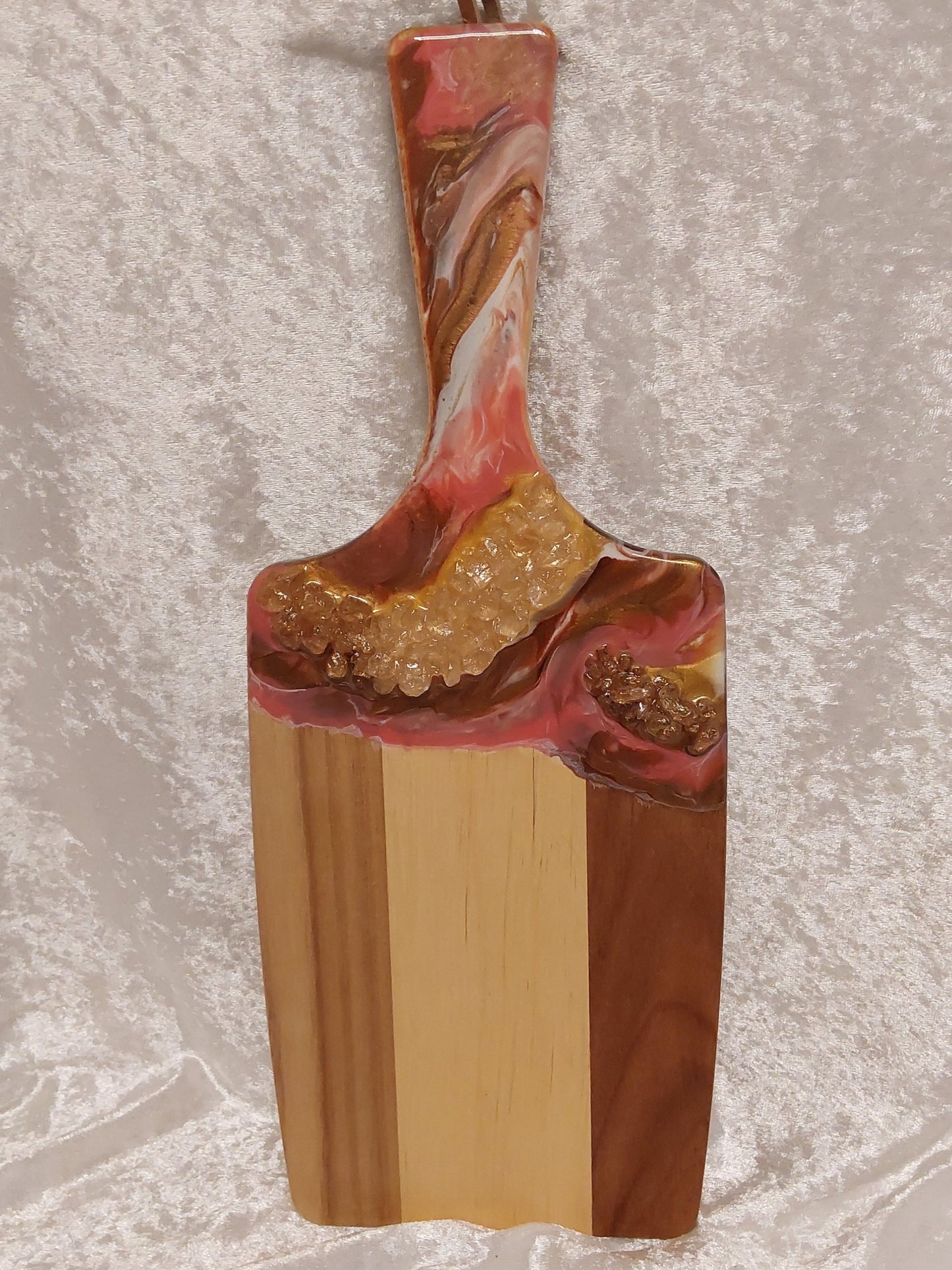 Servierbrett Groß Griff Resin
