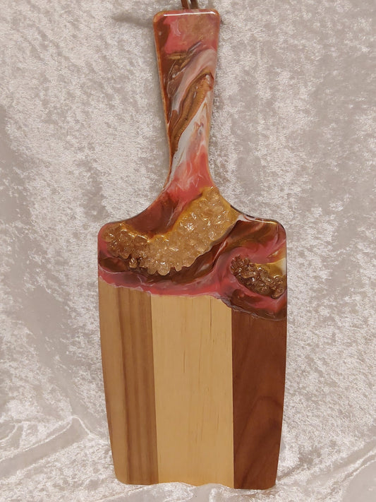 Servierbrett Groß Griff Resin