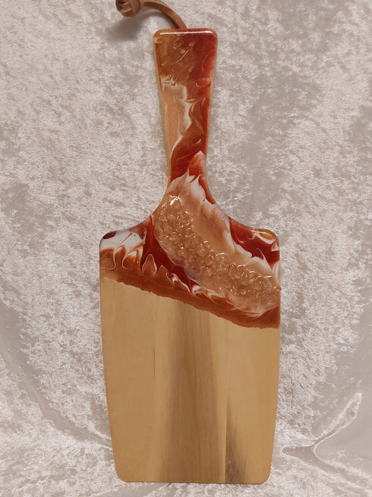 Servierbrett Groß Griff Resin