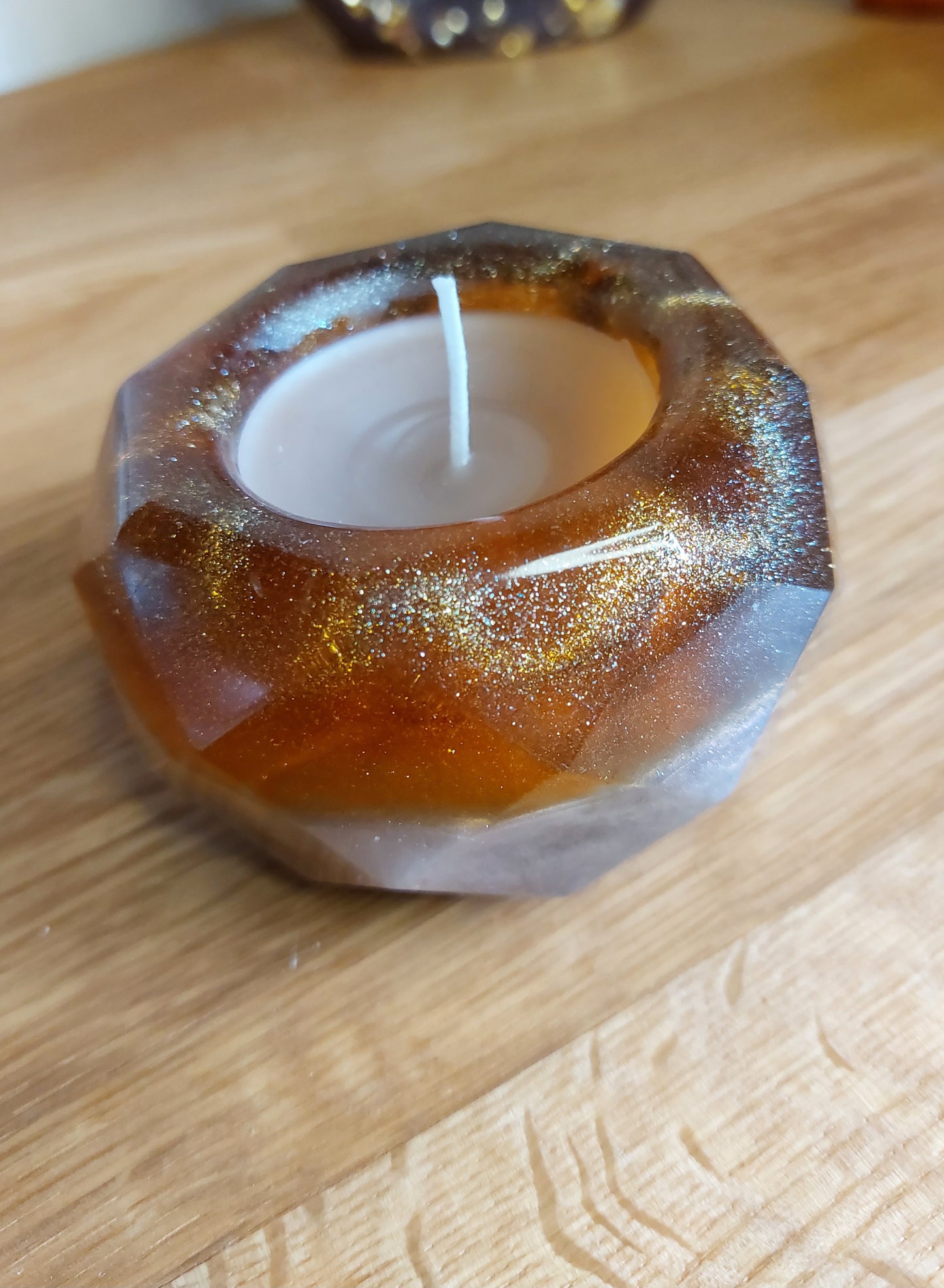 Resin Teelichter 2er Set