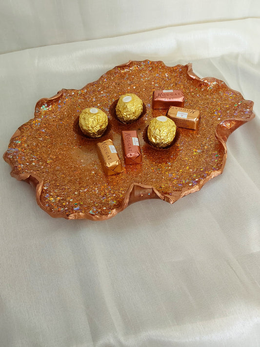 Schale Glitzer