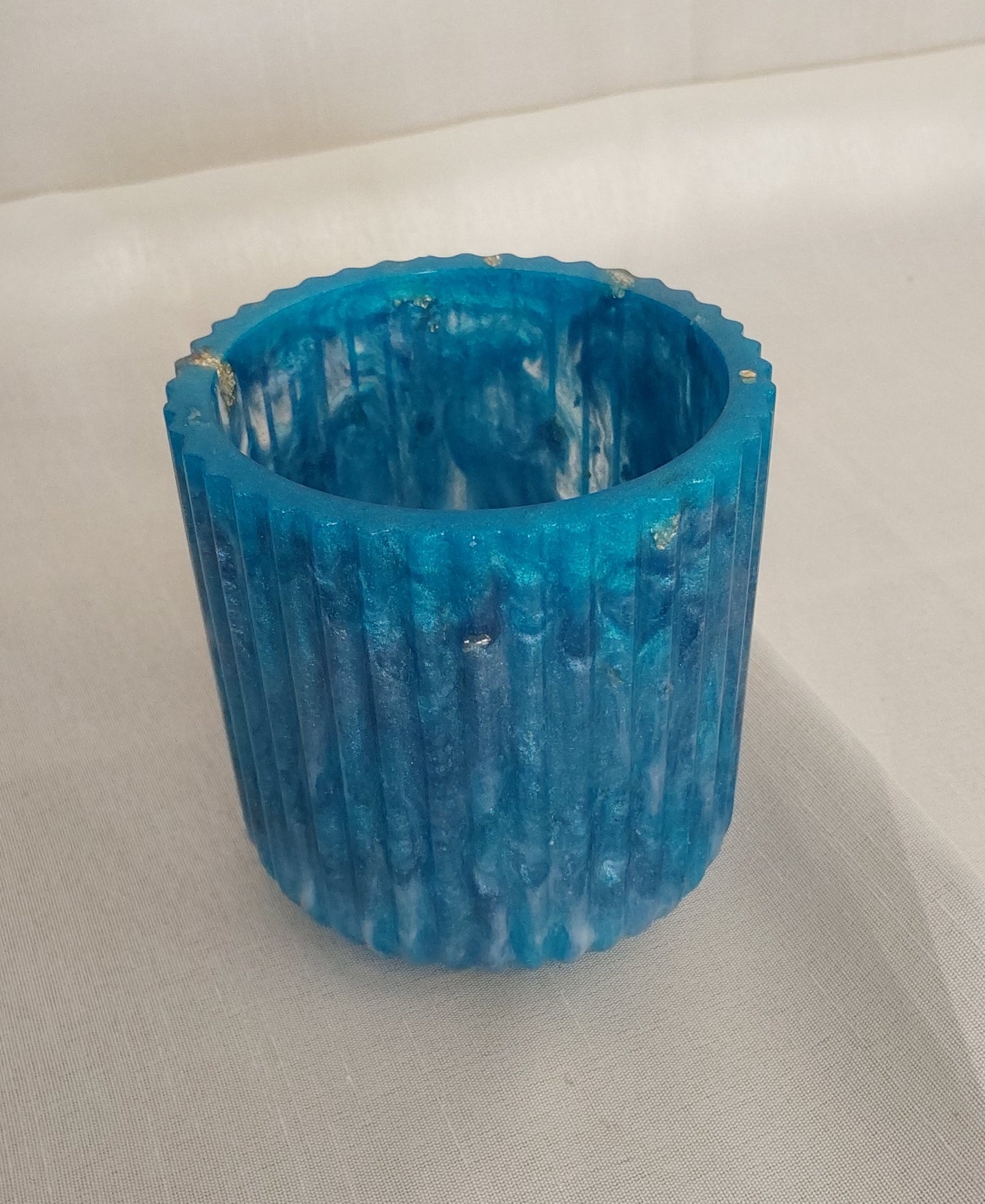 Badezimmer-Set Blau 3teilig