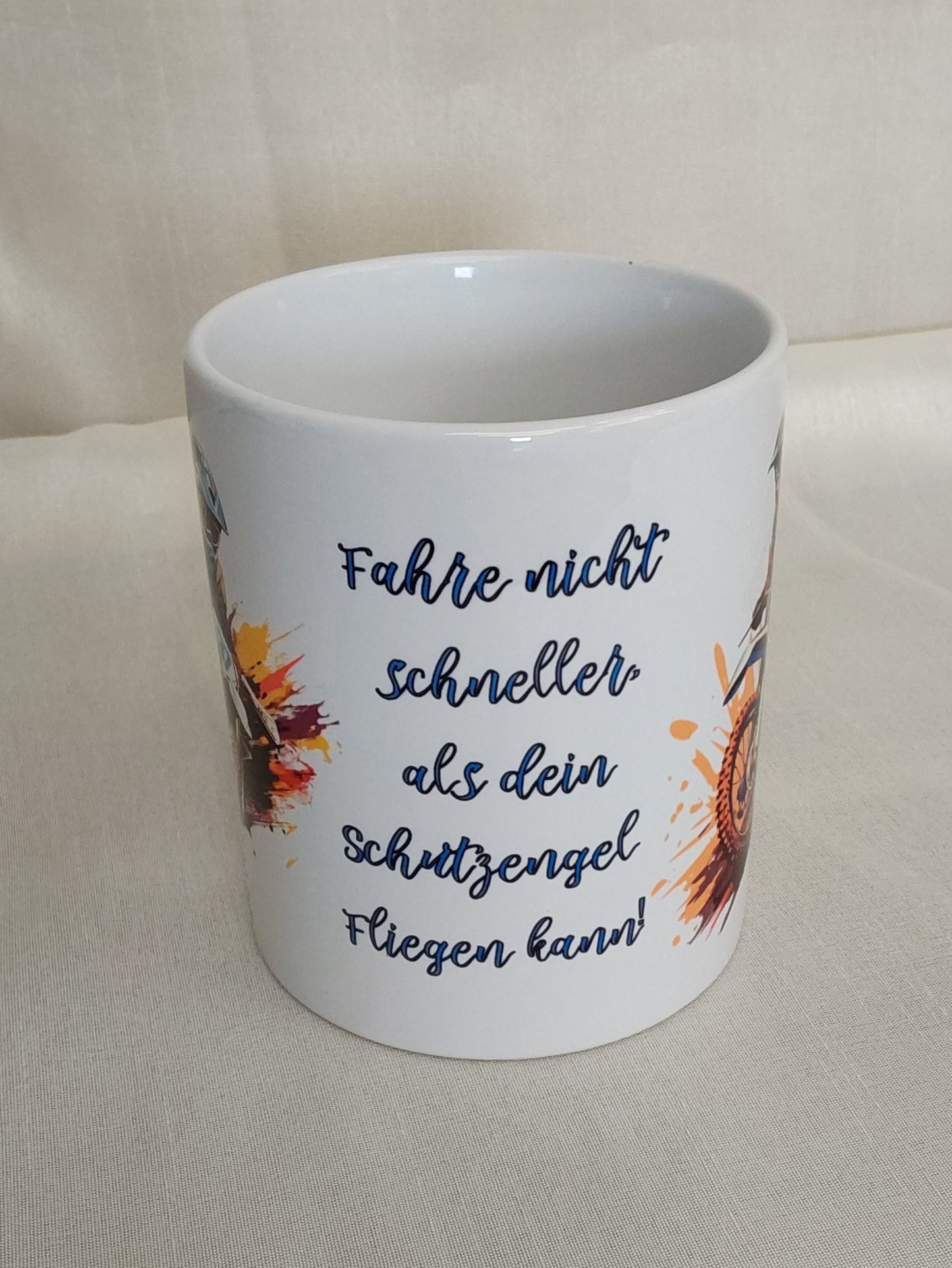 Tasse Cross Spruch