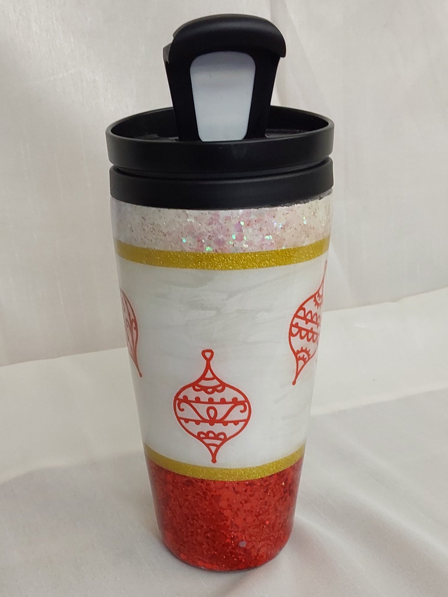 Trinkbecher mit Weihnachts-Design