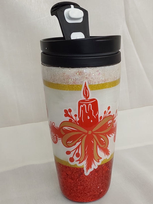 Trinkbecher mit Weihnachts-Design