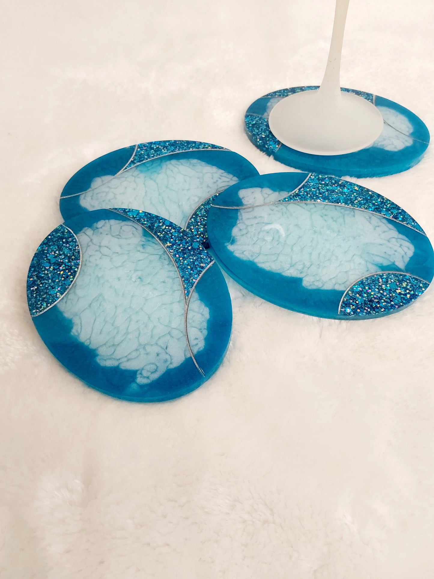 Resin Untersetzer im 2er Set
