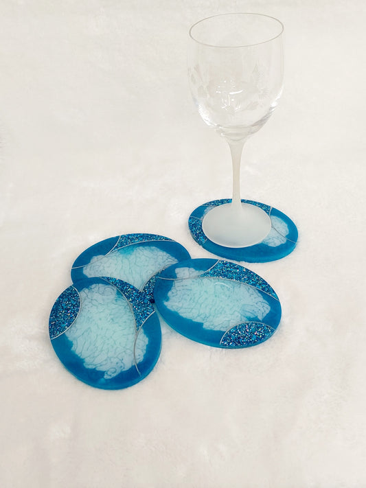 Resin Untersetzer im 2er Set