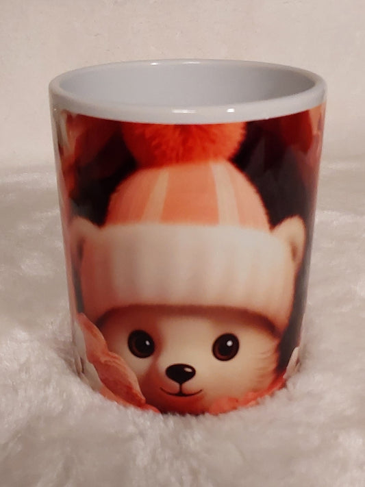 Tasse Bärchen im Winterlook