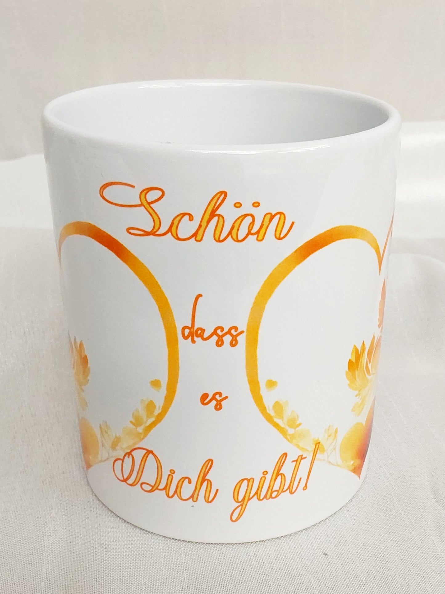 Herz Blumen Spruch