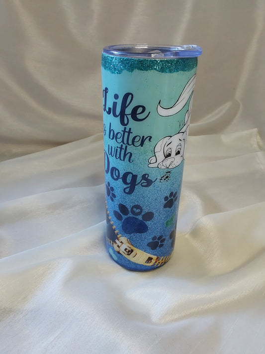 Tumbler "Hundepfote"