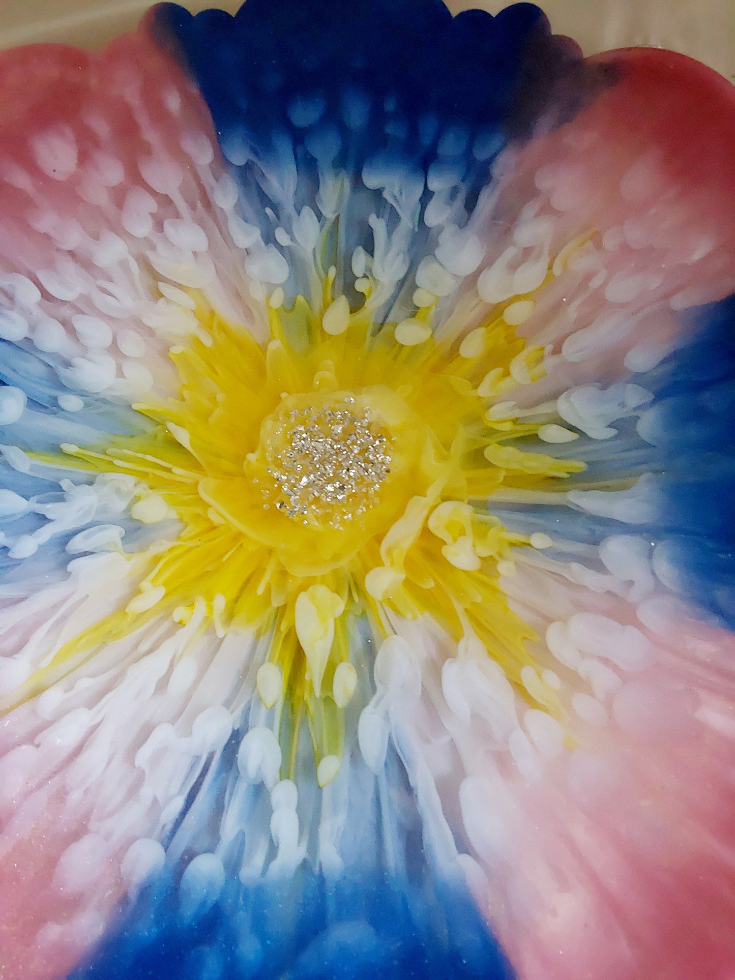 Resin Schale Mehrfarbig
