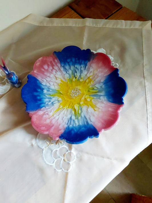 Resin Schale Mehrfarbig