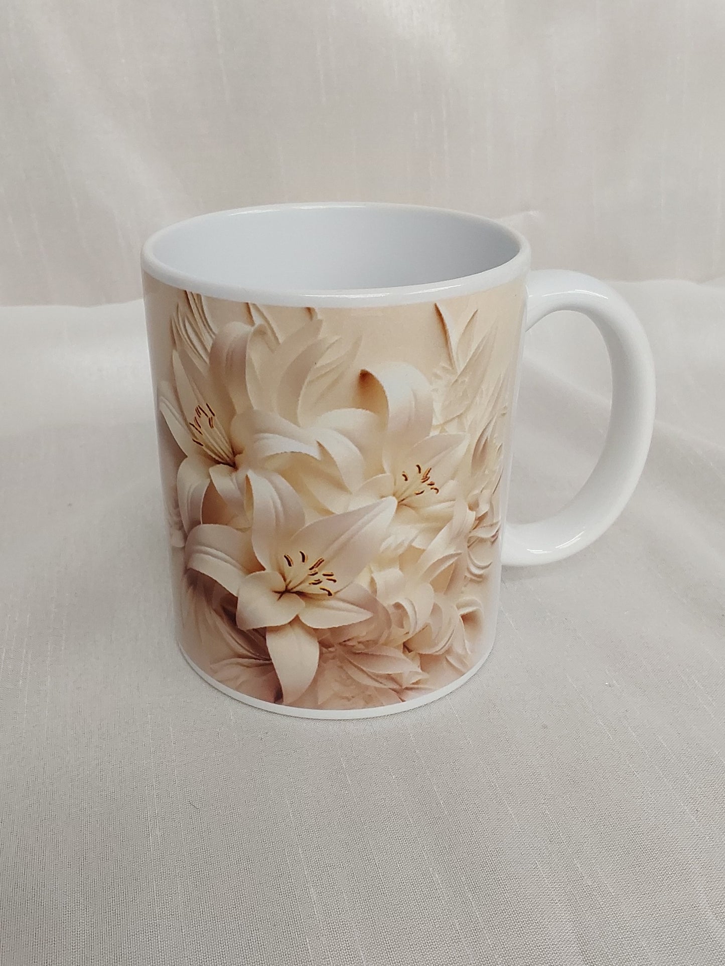 Tasse 3D Lilien