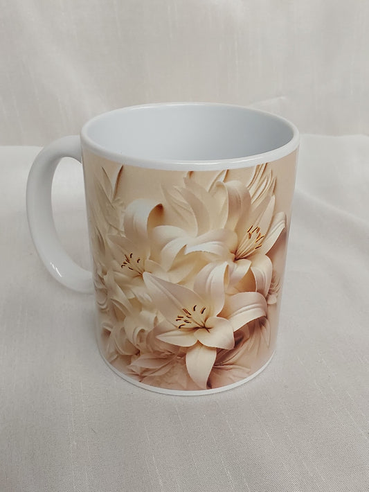 Tasse 3D Lilien