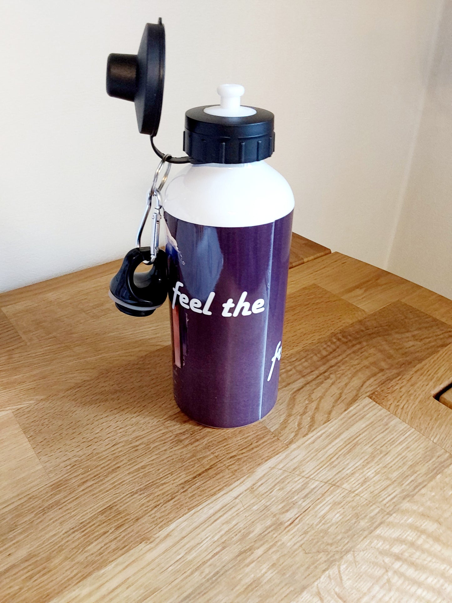 Fahrradflasche zwei Verschlüsse