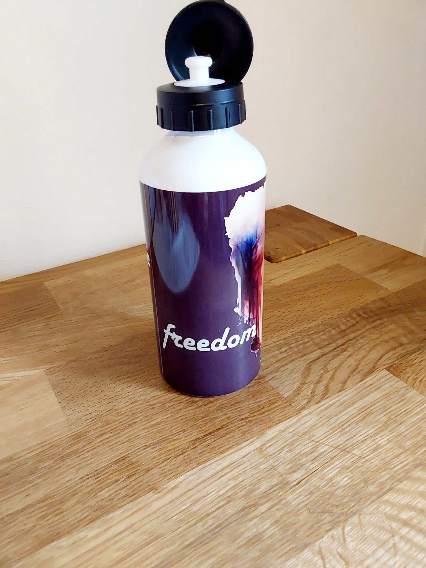 Fahrradflasche zwei Verschlüsse