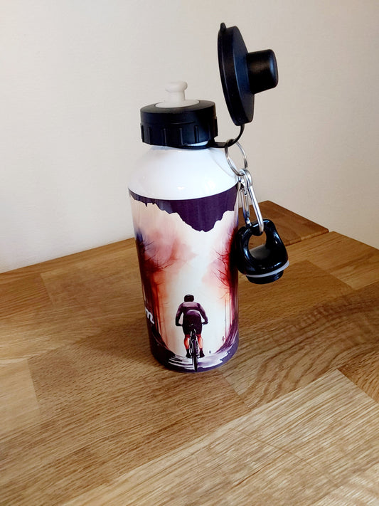 Fahrradflasche zwei Verschlüsse