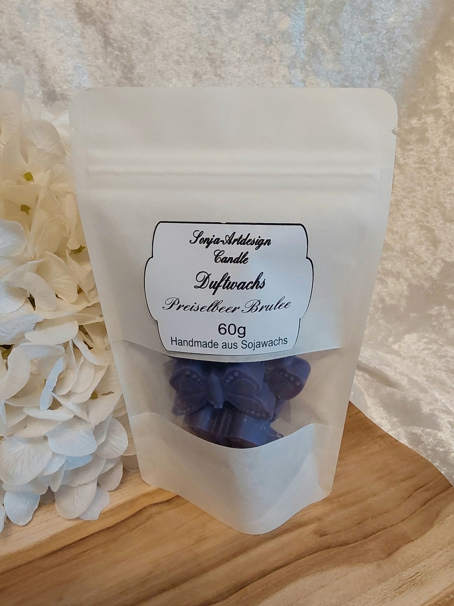Duftmelt/Duftwachs Preiselbeer Brulee 60g
