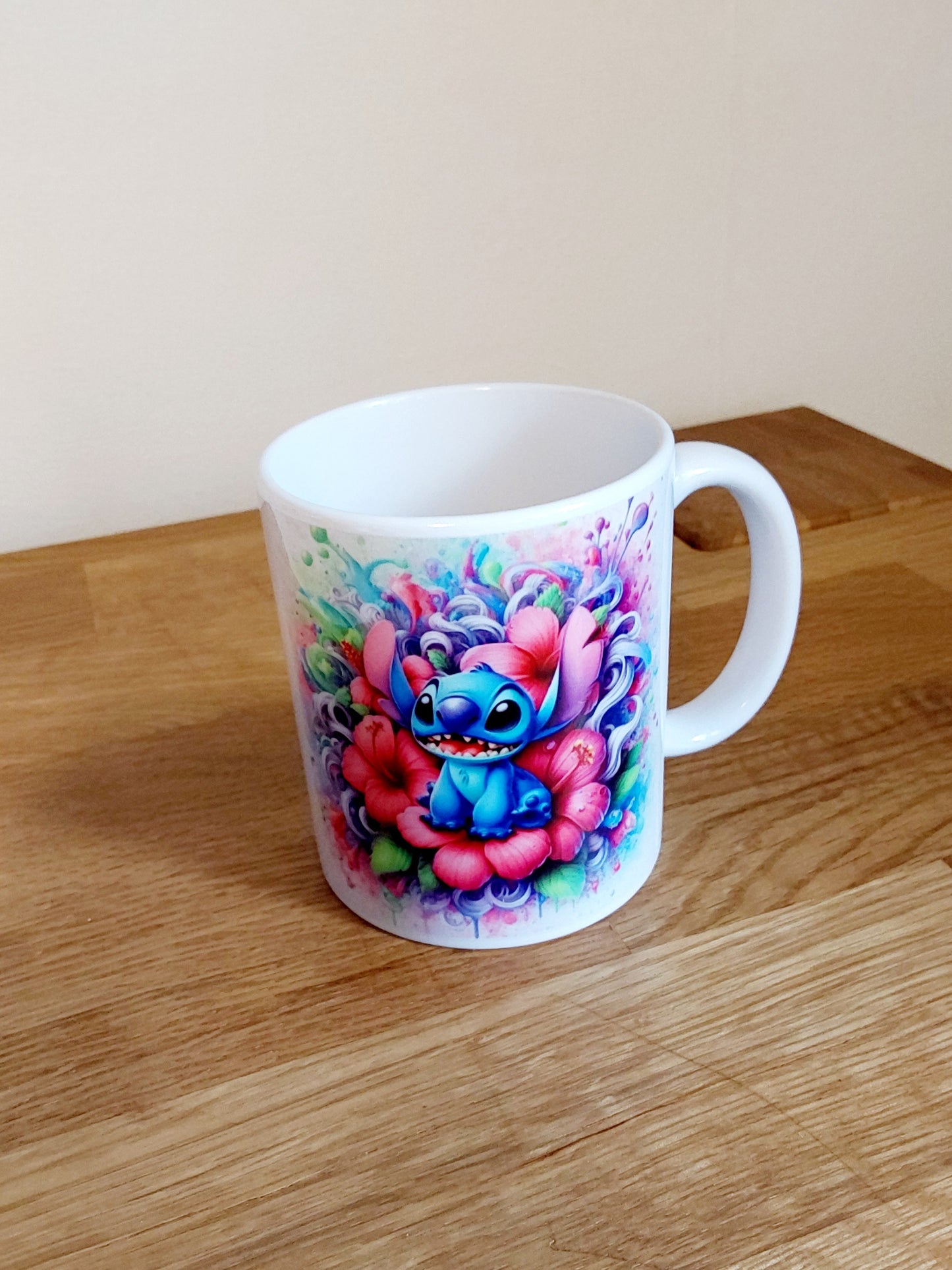 Stitch auf Blume für einen lieben Menschen