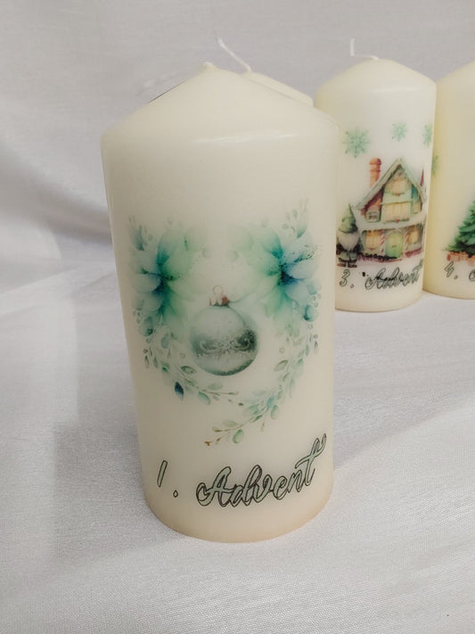 Adventskranzkerzen